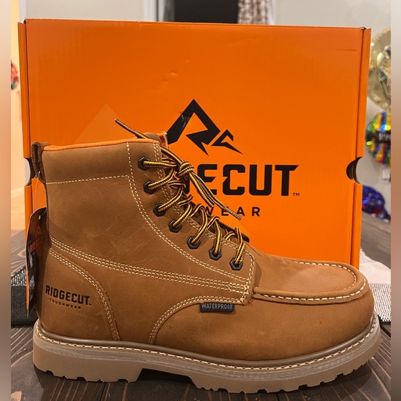 Ridgecut Shoes Ridgecut Toughwear Moc Toe Work Boot Poshmark